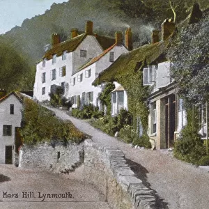 Mars Hill, Lynmouth, Devon, England