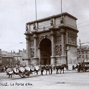Marseille, France - La Porte d Aix