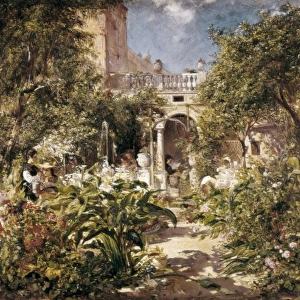 MARTI i ALSINA, Ramon (1826-1894). Garden of