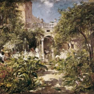 MARTI i ALSINA, Ramon (1826-1894). Garden of