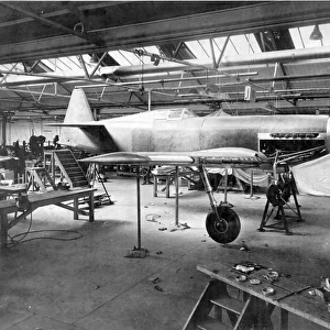 Martin-Baker MB3 R2492 during manufacture