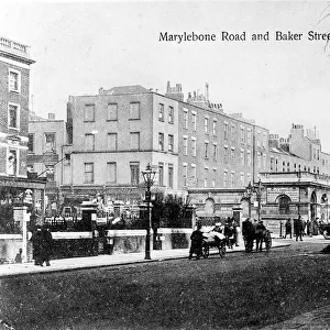 Marylebone Road and Baker Street, Marylebone, London