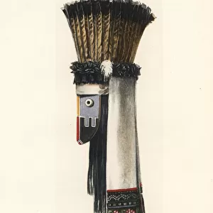 Mask of the Shumai koli of the Zenith, Zuni nation