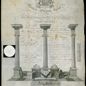 Masonic Certificate