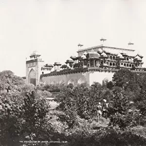 The Mausoleum of Akbar, Secundra, Sikandra, Agra, India