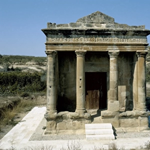 Mausoleum of Fabara. SPAIN. Fabara. Roman art