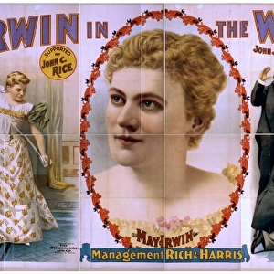 May Irwin in The widow Jones supported by John C. Rice