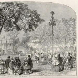 MAYPOLE DANCE 1858