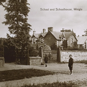 Meigle, Scotland - The School and Schoolhouse