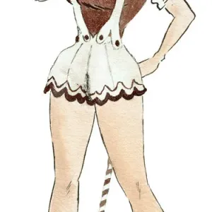 Mel - Original Costume Design Print for Murray's Cabaret Club Mel - Original Costume Design Print for Murray's Cabaret Club