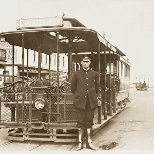 Melbourne Cable Tram and Driver