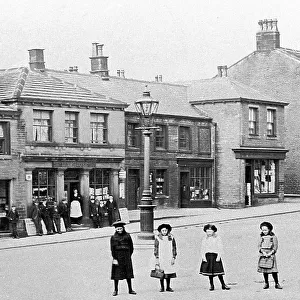 Meltham Market Place early 1900s