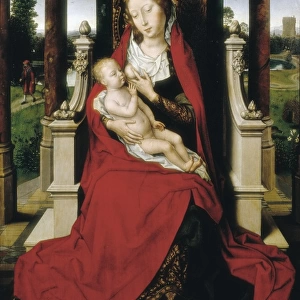 MEMLING, Hans (1433-1494). Madonna. 1475. SPAIN