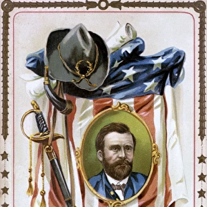 Memorabilia portrait of Ulysses S. Grant