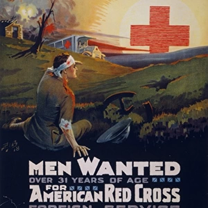 Men wanted over 31 years of age for American Red Cross forei
