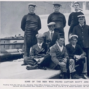 Some of the men who found Captain Scott