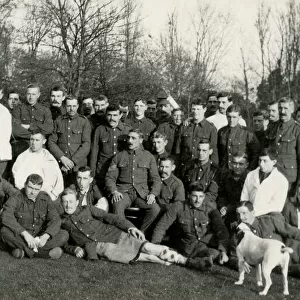 Men at Yarrow Military Hospital