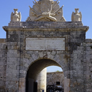 Menorca, La Mola: Entrance to the Fortaleza La Mola