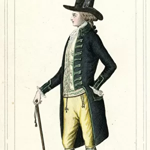Mens clothing for 1789