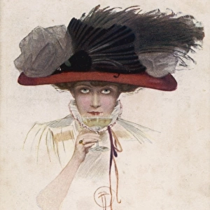 Merry Widow Hat C. 1907