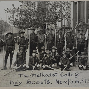 Methodist College boy scouts, Newfoundland