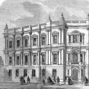 The Metropolitan Board of Works Offices, London, 1860