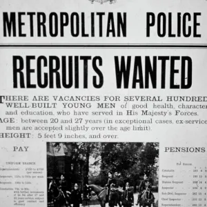 Metropolitan Police recruitment poster