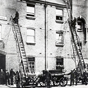 MFB (London) station ladder drill