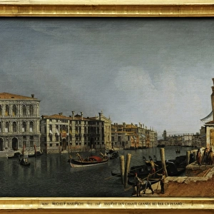 Michele Marieschi (1710-1744). The Grand Canal, Venice, with