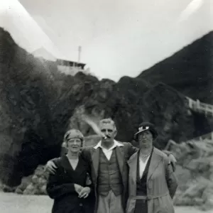 Middle-aged gent with wife and Mother - Jersey