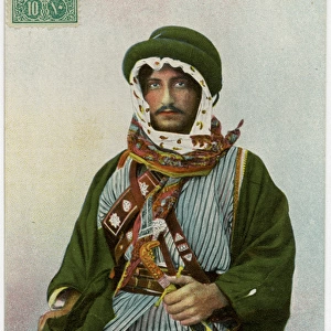 A Middle Eastern Bedouin Man