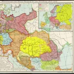 Middle Europe Map