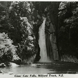 Milford Track, New Zealand -- Giant Gate Falls