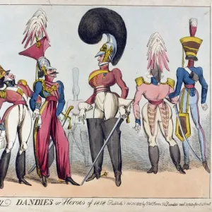 Military Dandies or Heroes of 1818