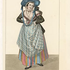 Milkmaid of Gelderland, Netherlands, 19th century