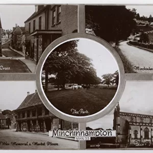 Minchinhampton, Gloucestershire, England - Various Sights