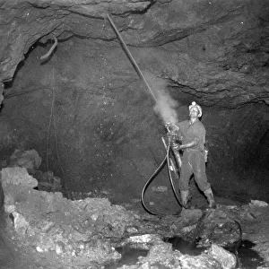 Miner at Geevor Tin Mine, Pendeen, Cornwall