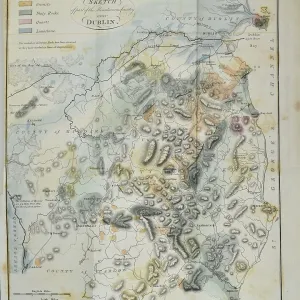 Mineralogical map of Dublin (Stephens 1812) Mineralogical map of Dublin (Stephens 1812)