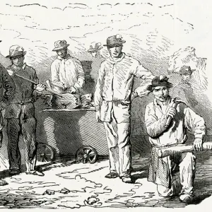 Miners in Bethune 1861