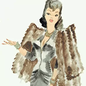 Mink Coat - Murrays Cabaret Club costume design