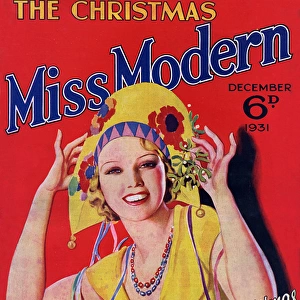 Miss Modern Christmas front cover by Wilton Williams