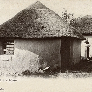 Missionarys first house, Natal Province, South Africa