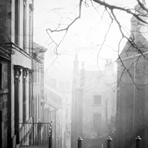 A misty morning in Lancaster, early 1900s