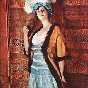 Mlle de Caillavet at Persian ball, 1912