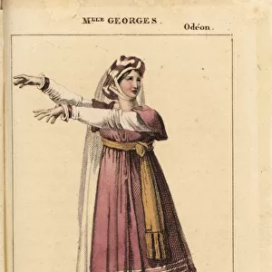Mlle. Georges as Salome in Les Machabees at the Odeon, 1821