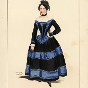 Mlle. Stephanie as Madame Muller in Stella, 1843