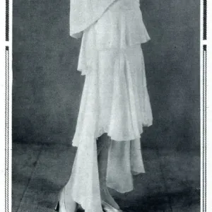 Mme. Lucien Lelong wearing a Lelong design