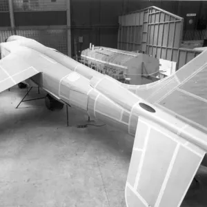 Mockup of the RAF version of the Hawker Siddeley P1154