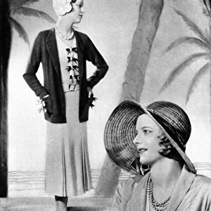 Modes for the Riviera sunshine, 1931
