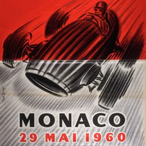 Monaco Grand Prix Poster